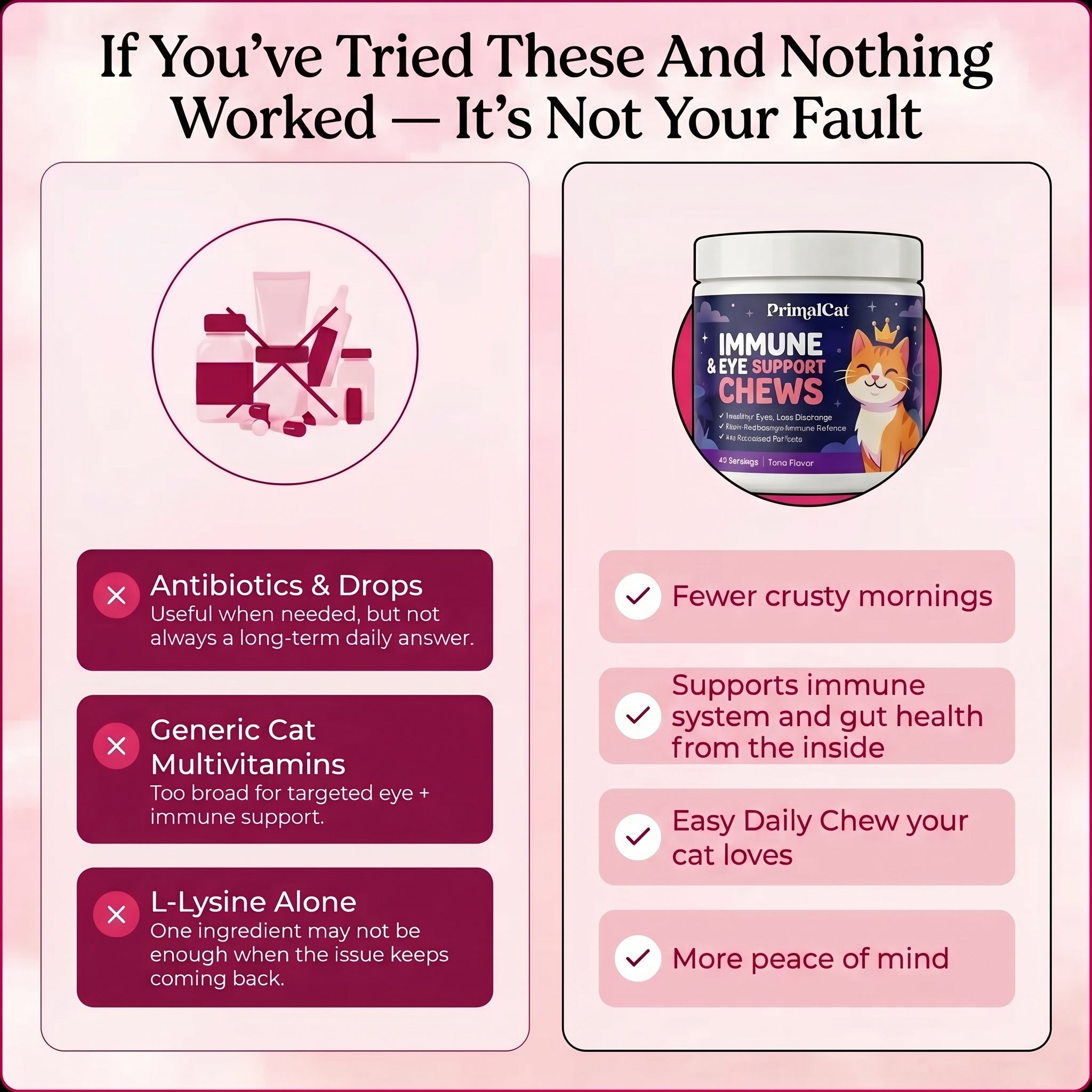 PrimalCat™ Immune & Eye Support Chews