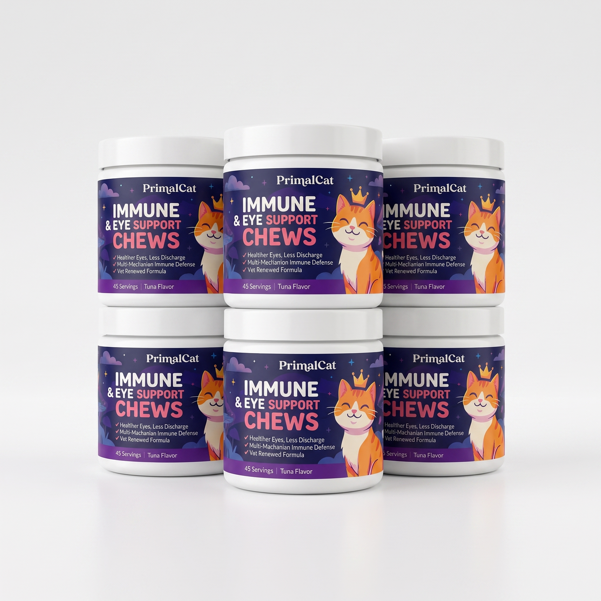 Eye &Immune chews 6 Months Supply (6 Tubs)
