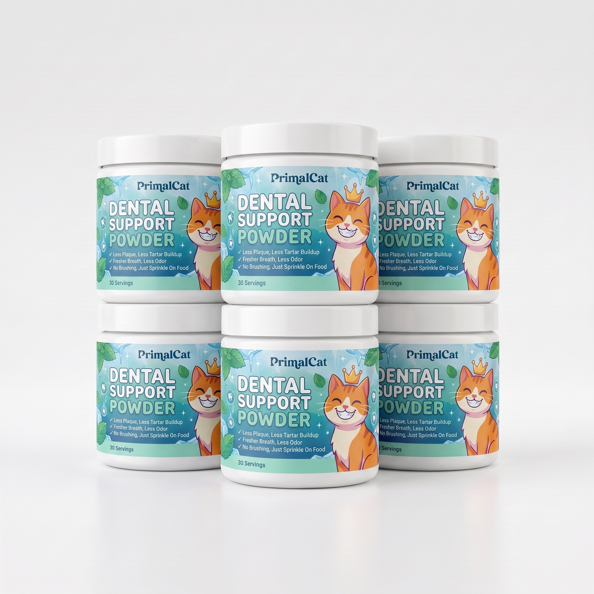 Dental Support Powder 6 months Supply (6 Tubs)